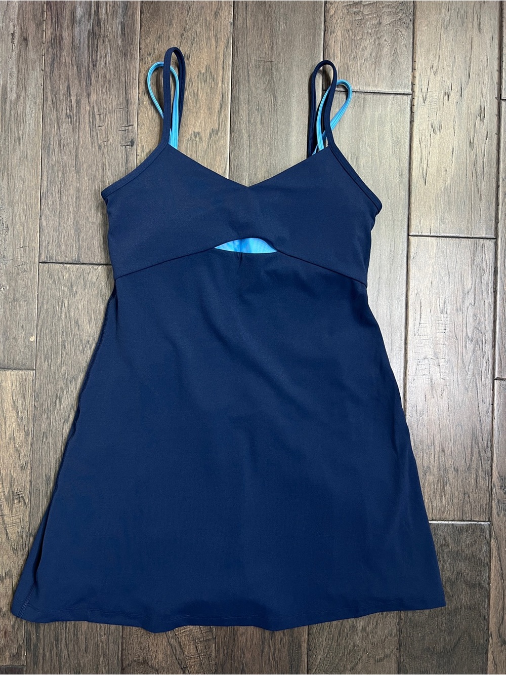 NEW Lululemon Align Layered Dress Club Blue / Ocean Wave